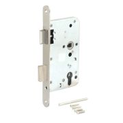 Замок врезной Apecs 1900-INOX противопожарный 1/24